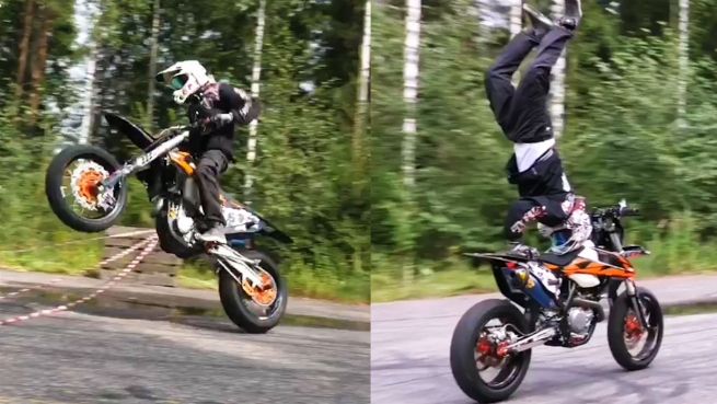 go to Coole Tricks mit Bikes